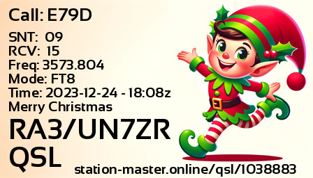 QSL Card for RA3/UN7ZR QSO with E79D