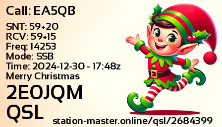 QSL Card for 2E0JQM QSO with EA5QB