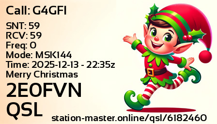 QSL Card for 2E0FVN QSO with G4GFI